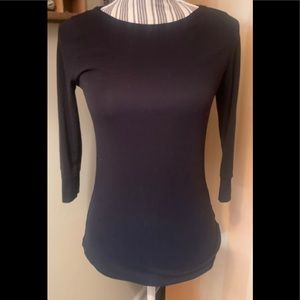 Carole Little black boatneck top